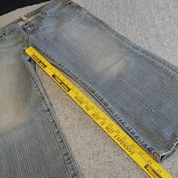 Vintage Abercrombie and Fitch cropped jeans,  VGUC - Picture 4 of 6